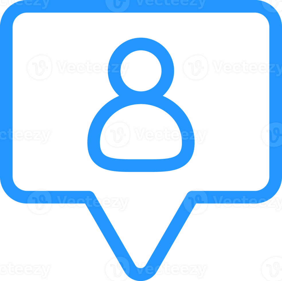 outline talk bubble icon png