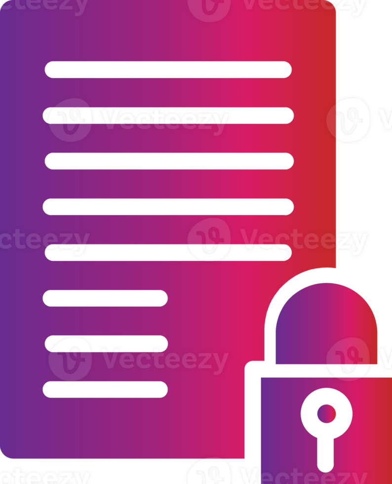 gradient style letter icon png