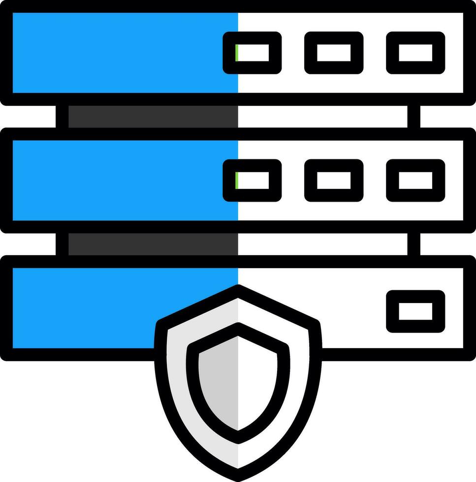 Data protection  Vector Icon Design