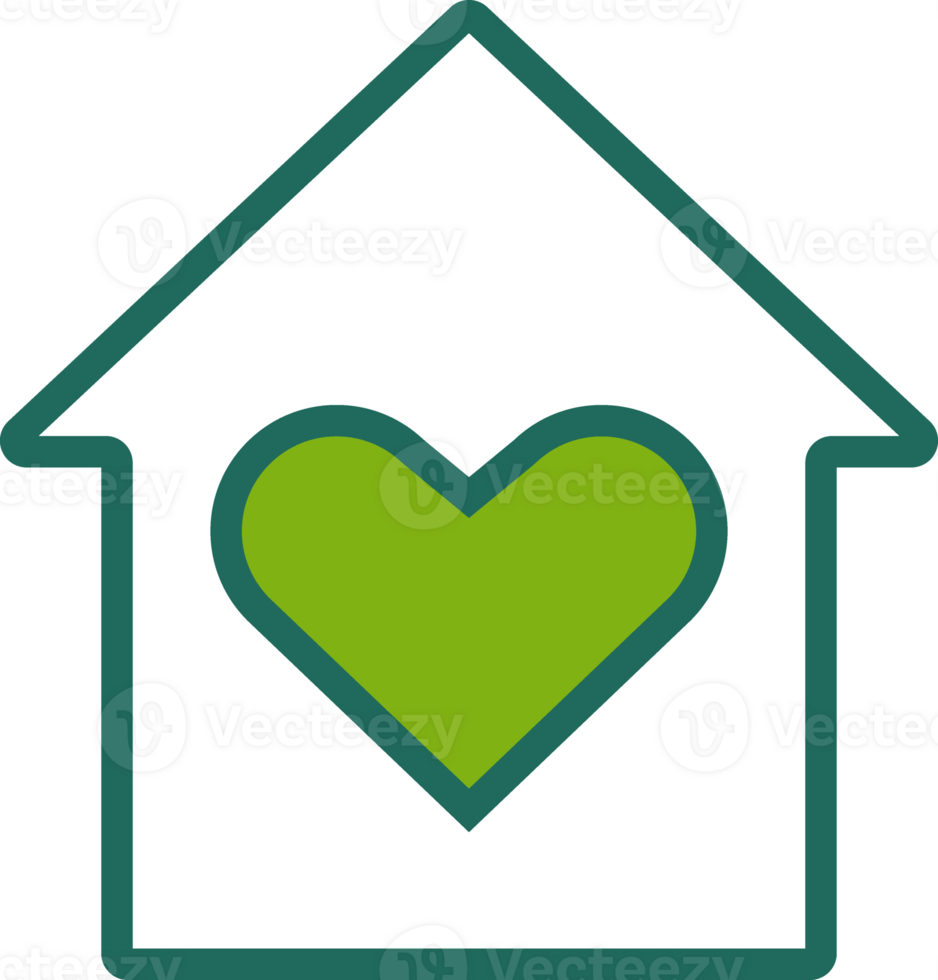 flat style home icon png