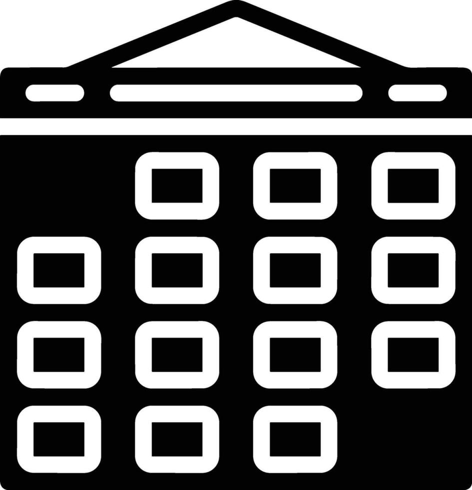 Calendar schedule icon symbol image vector. Illustration of the modern appointment reminder agenda symbol graphic design image. EPS 10 vector