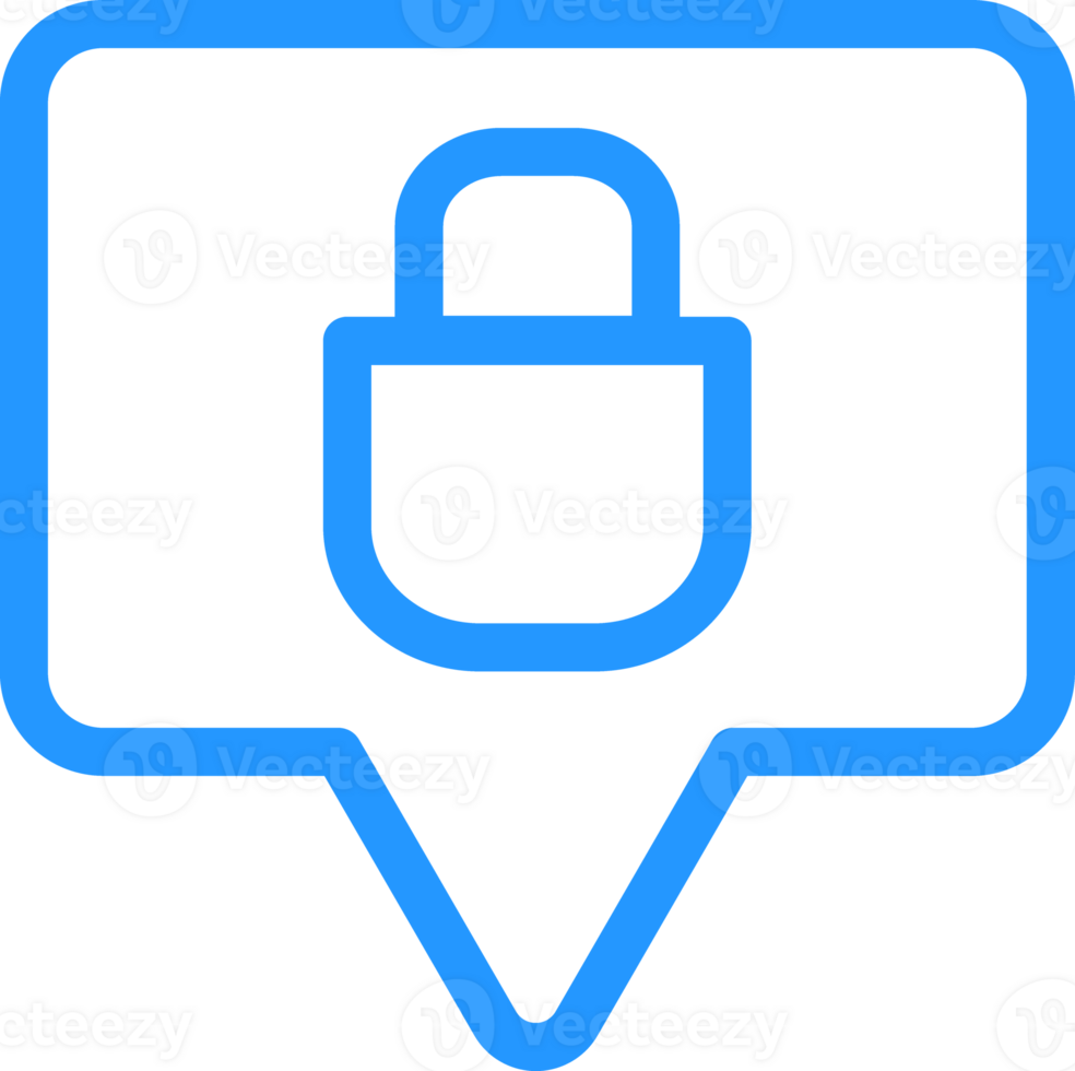 outline talk bubble icon png