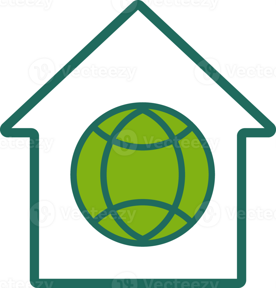 flat style home icon png