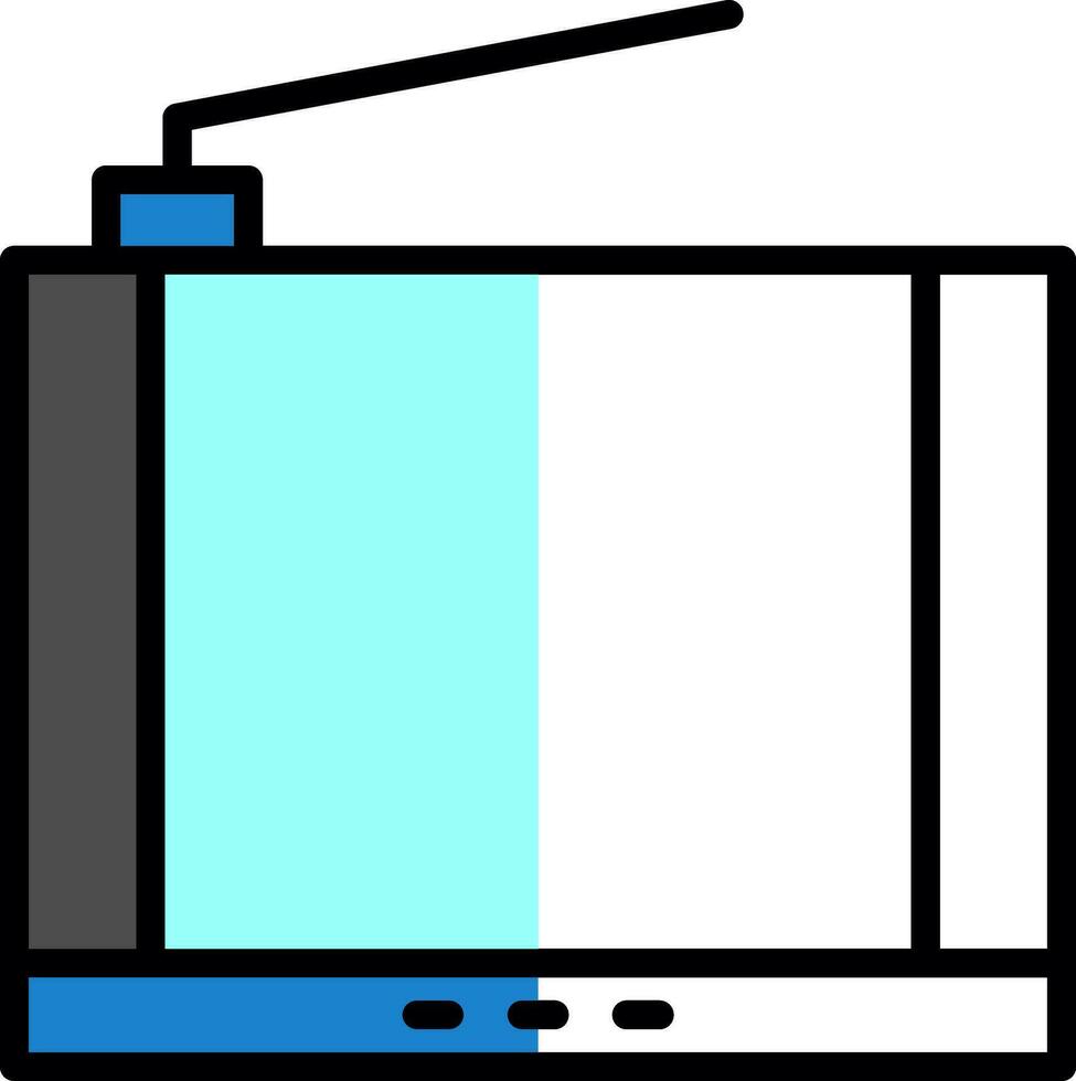 Television Vector Icon Design