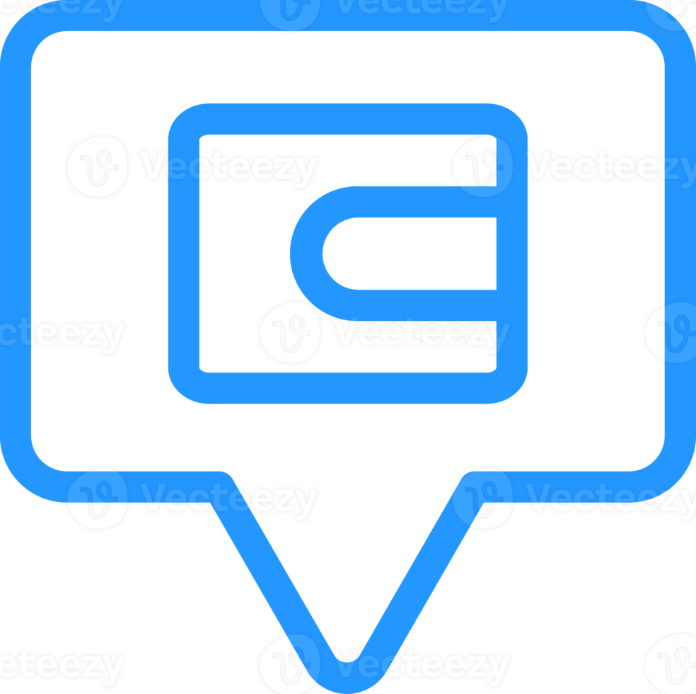 outline talk bubble icon png