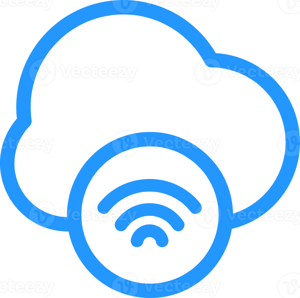outline cloud data icon png