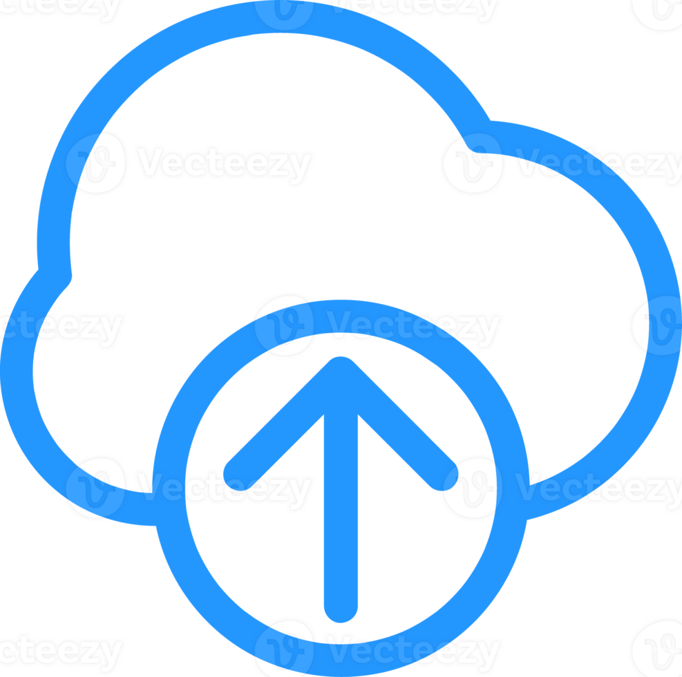 outline cloud data icon png