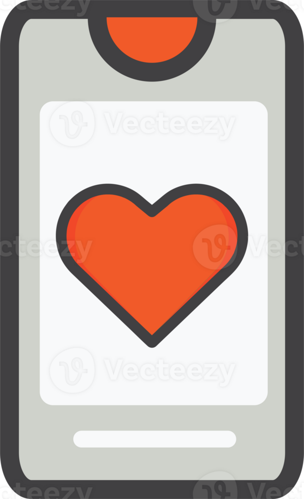 flat style smartphone icon png