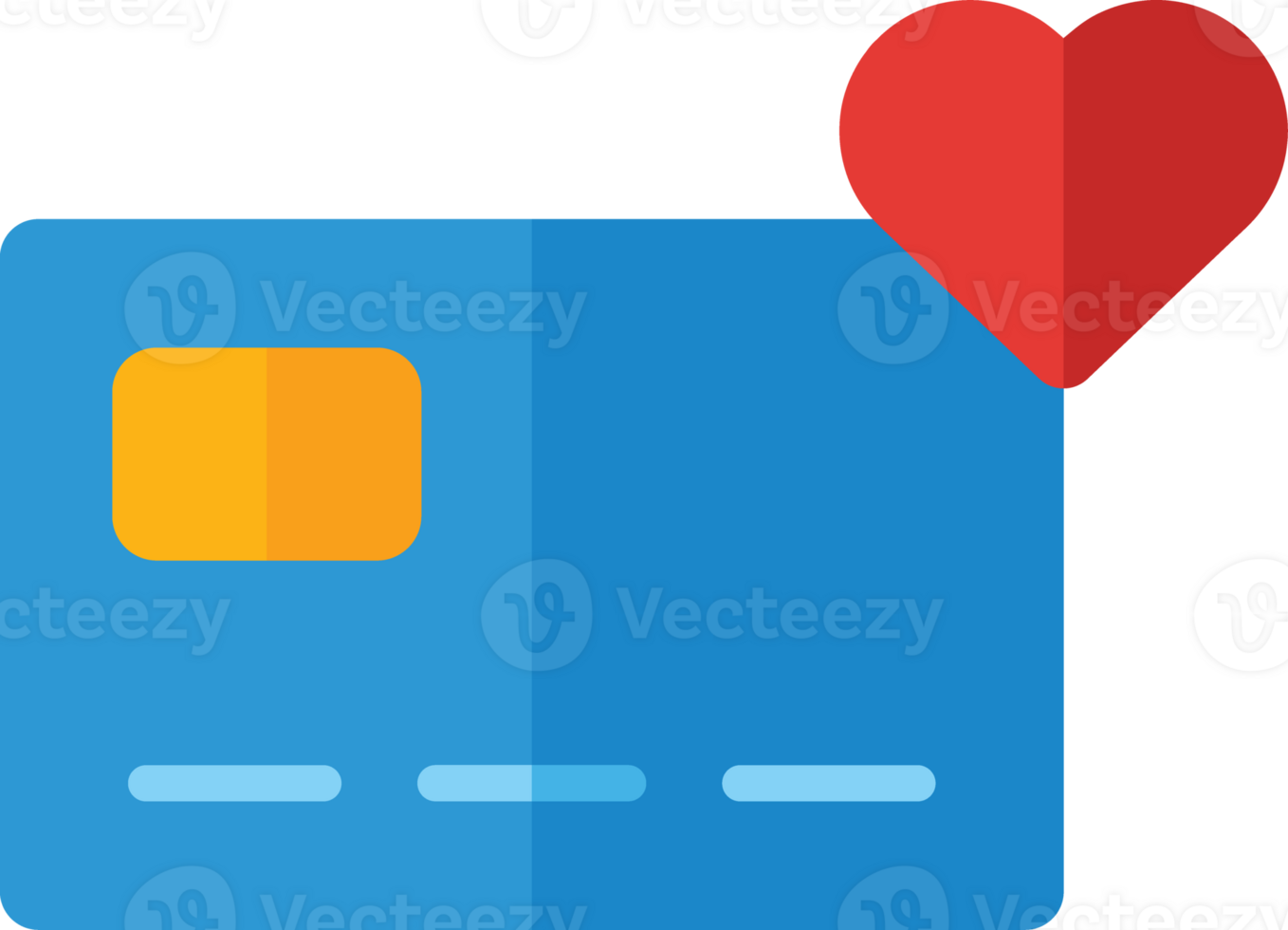 card payment icon. flat style design png
