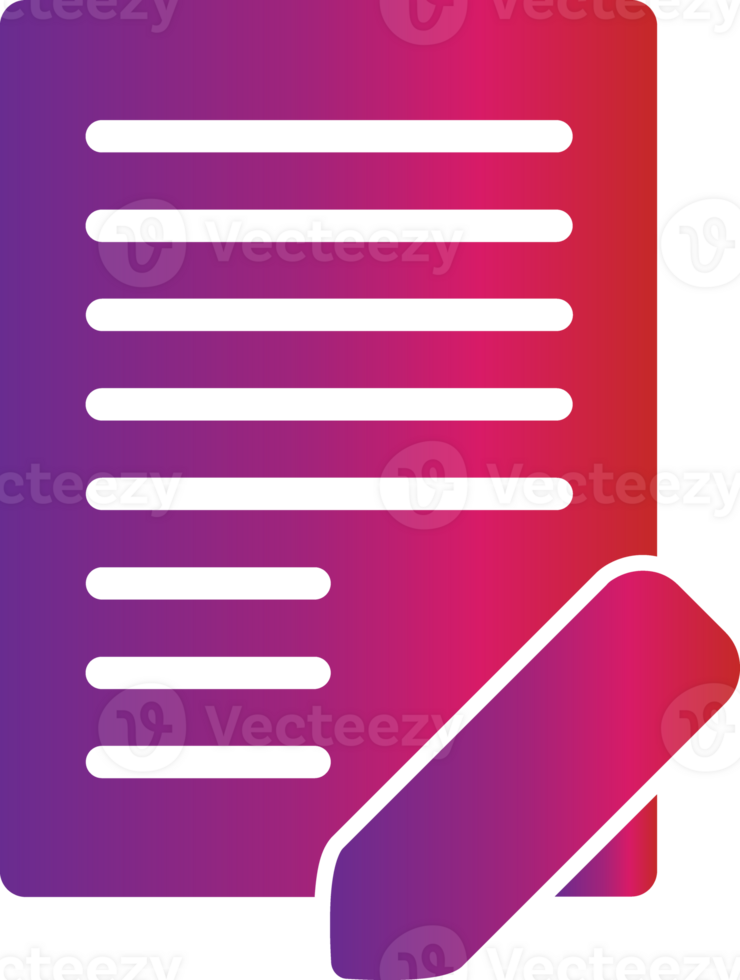 gradient style letter icon png