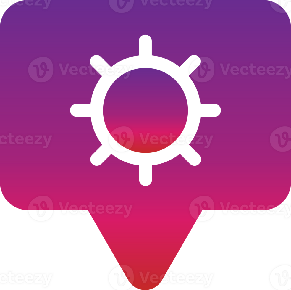 gradient style talk icon png