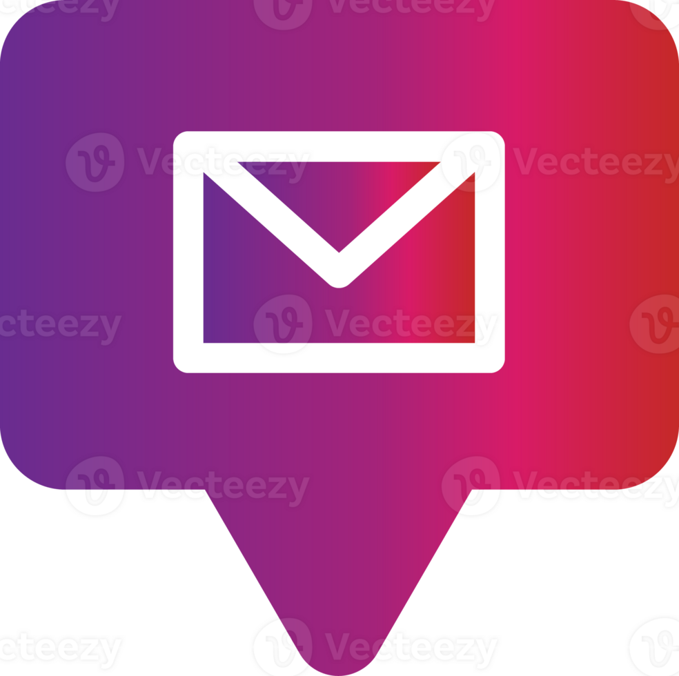 gradient style talk icon png