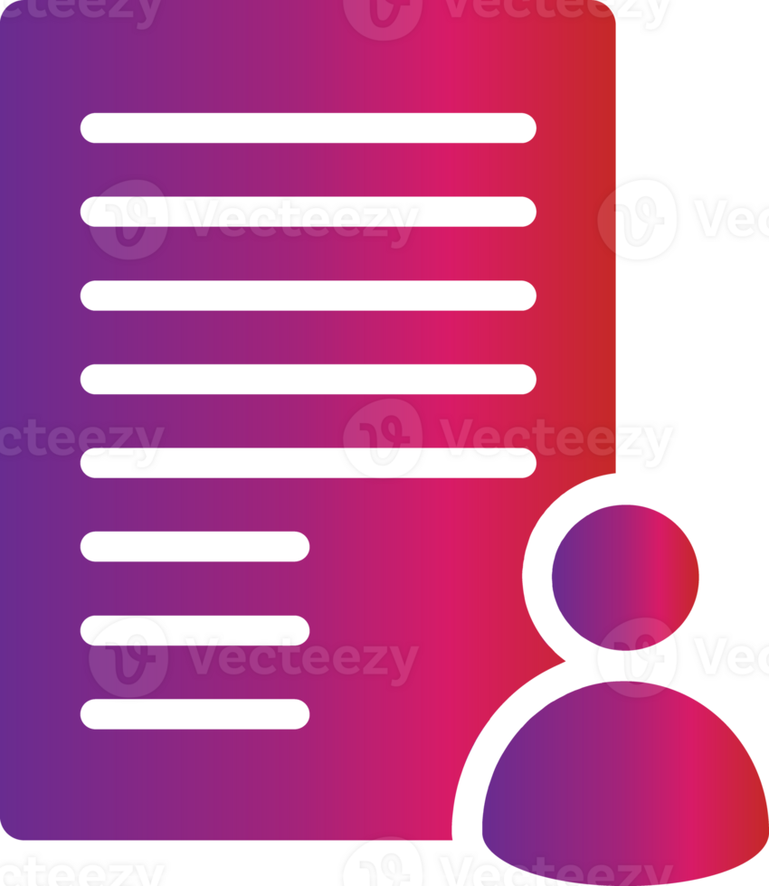 gradient style letter icon png