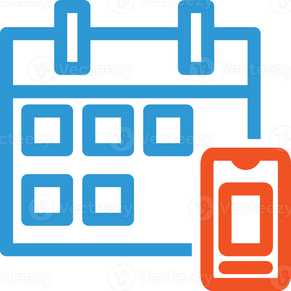 outline calendar icon png