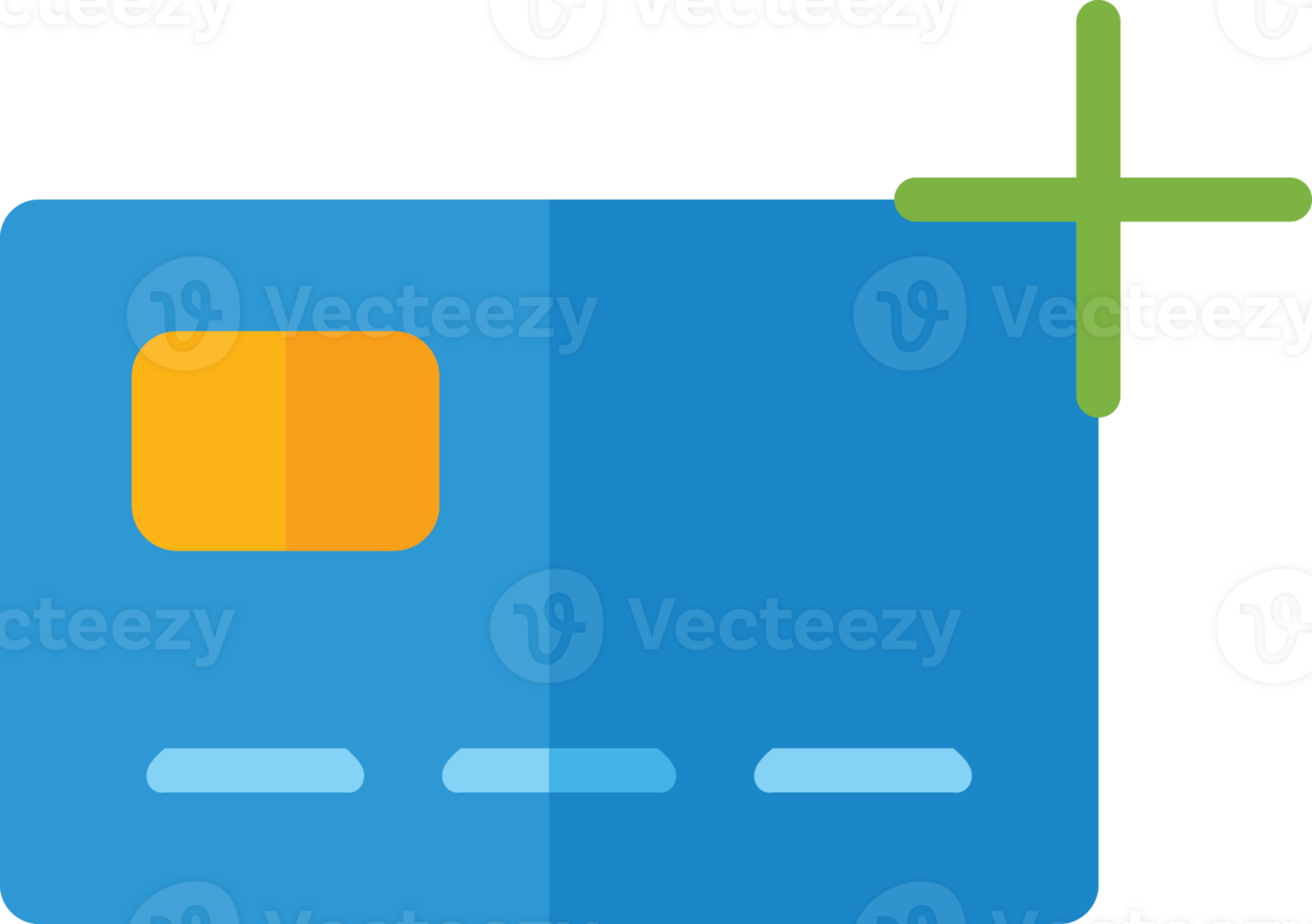 card payment icon. flat style design png