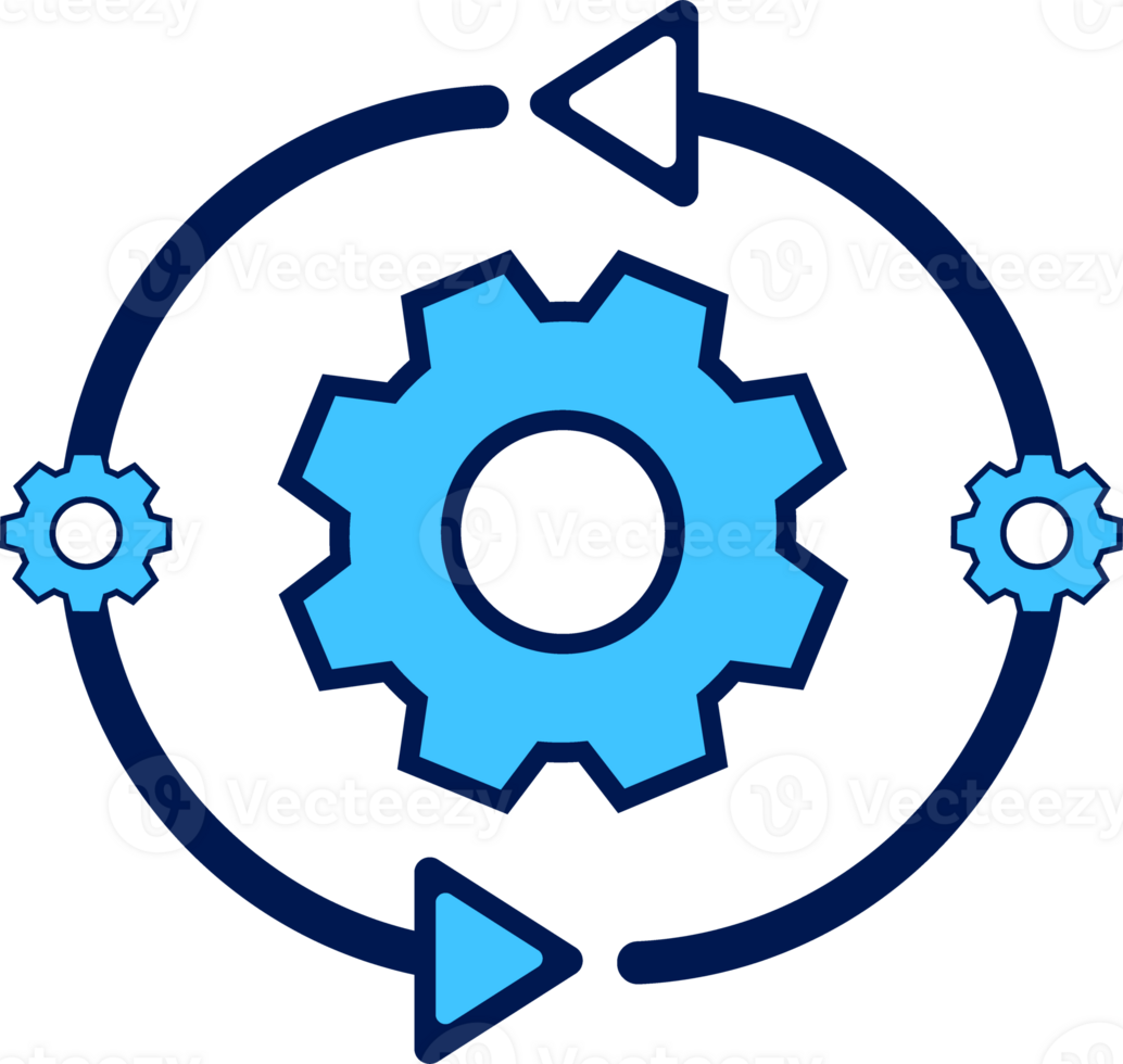 setting gear icon concept png