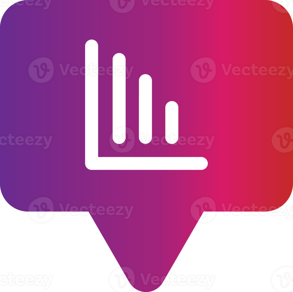 gradient style talk icon png