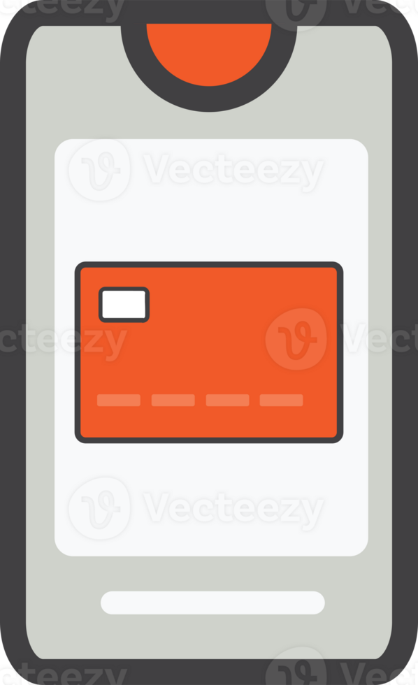 flat style smartphone icon png