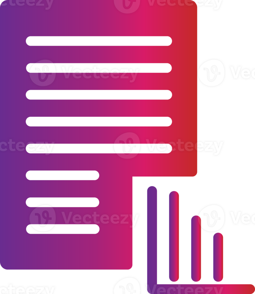 gradient style letter icon png