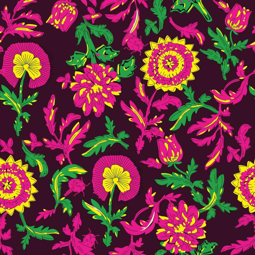 floral modelo en vector