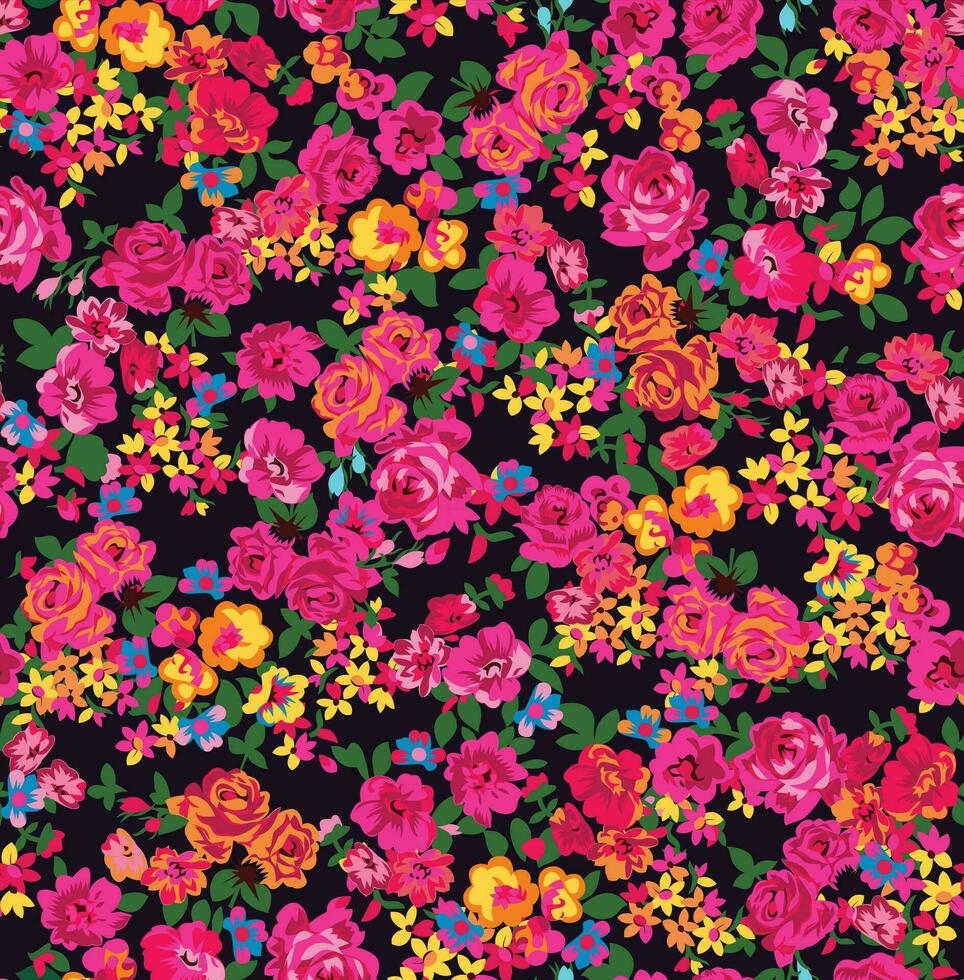 Floral pattern in vector