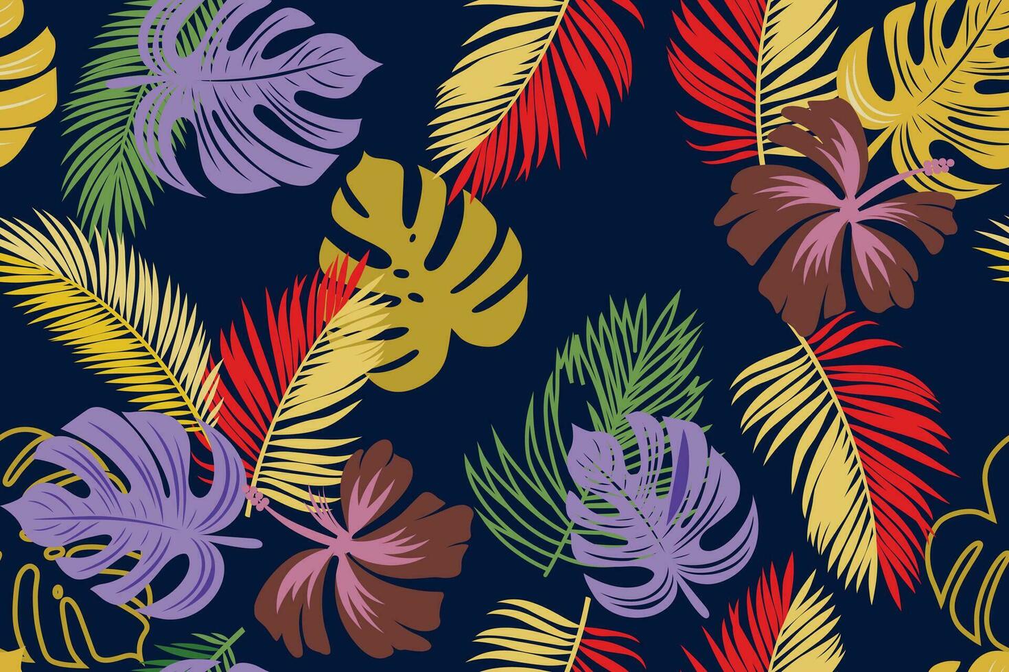 Floral pattern in vector