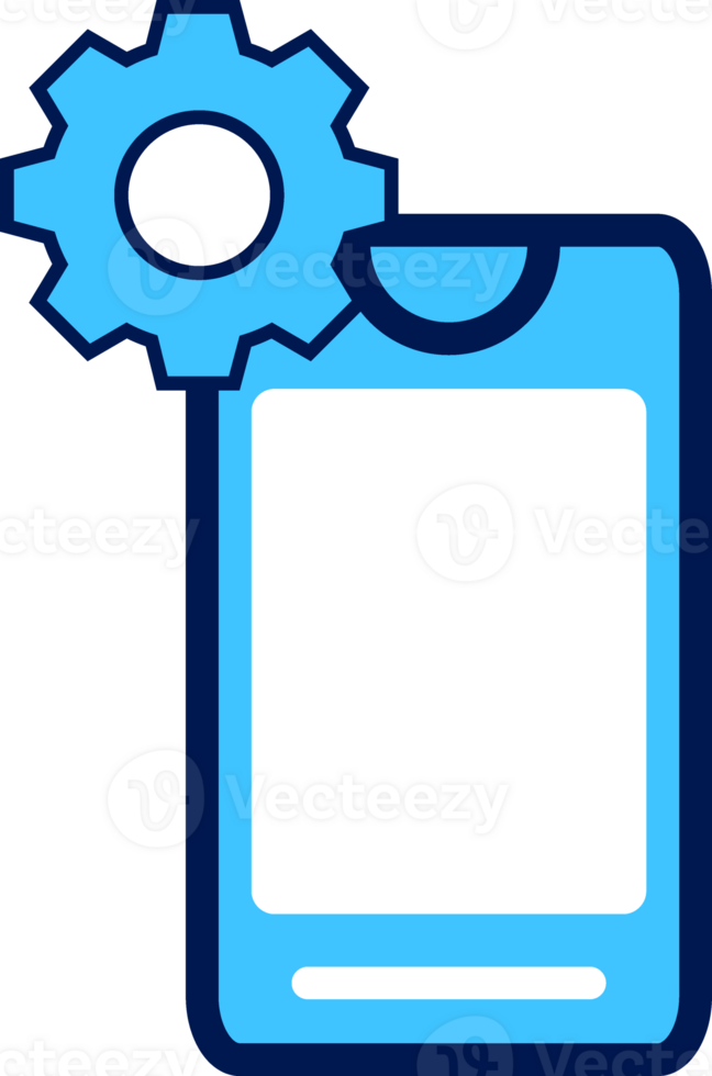 flat style smartphone icon png