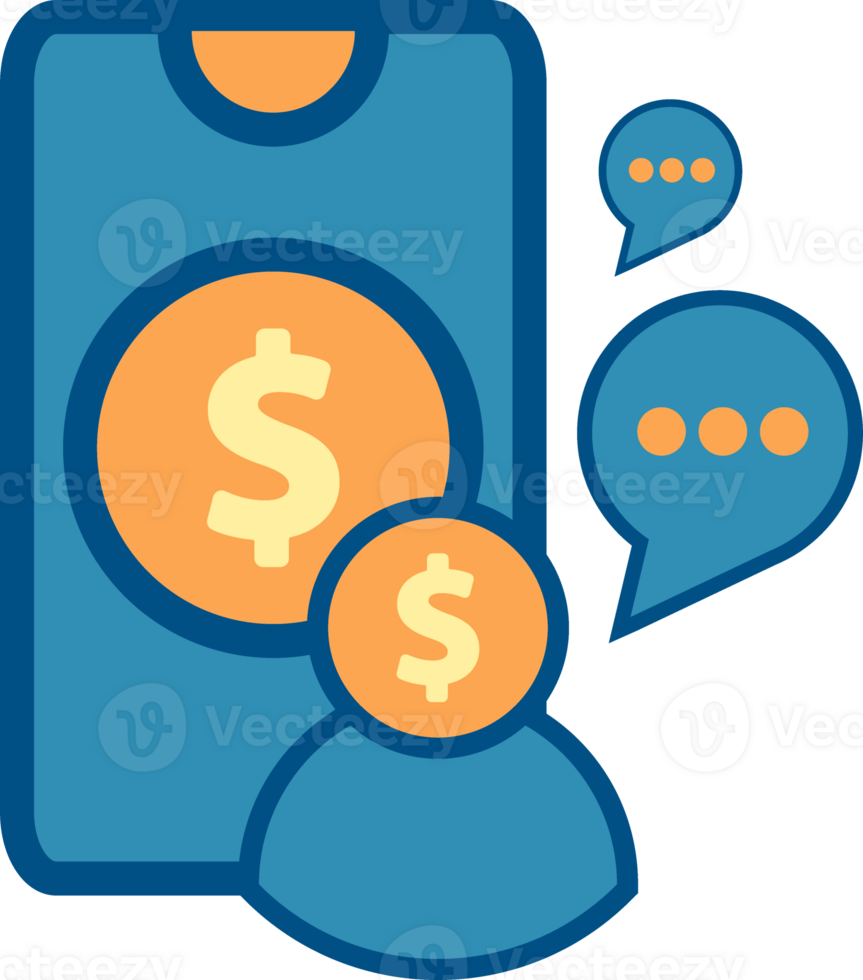 mobile finance icon png