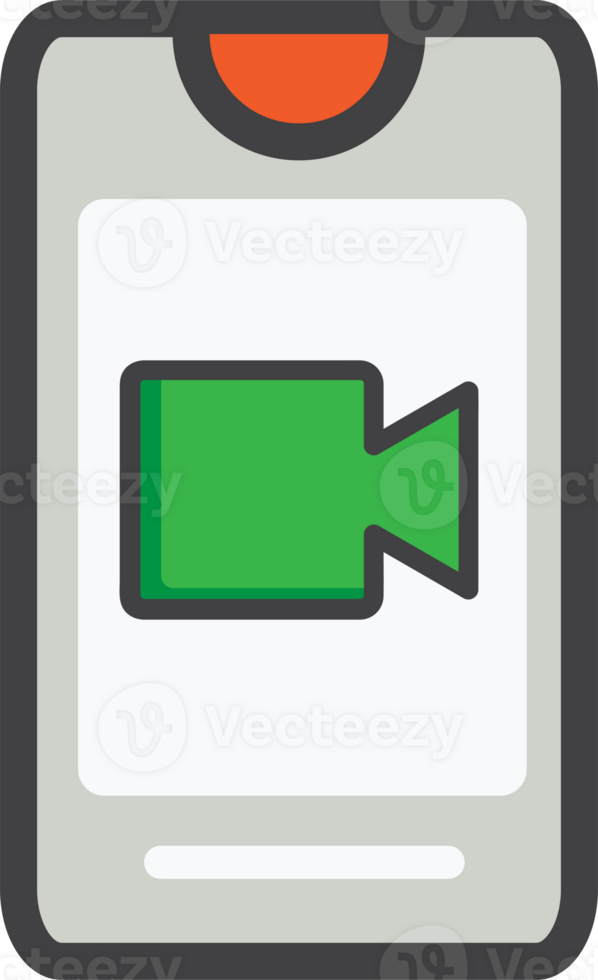 flat style smartphone icon png