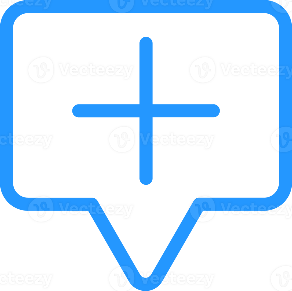 outline talk bubble icon png