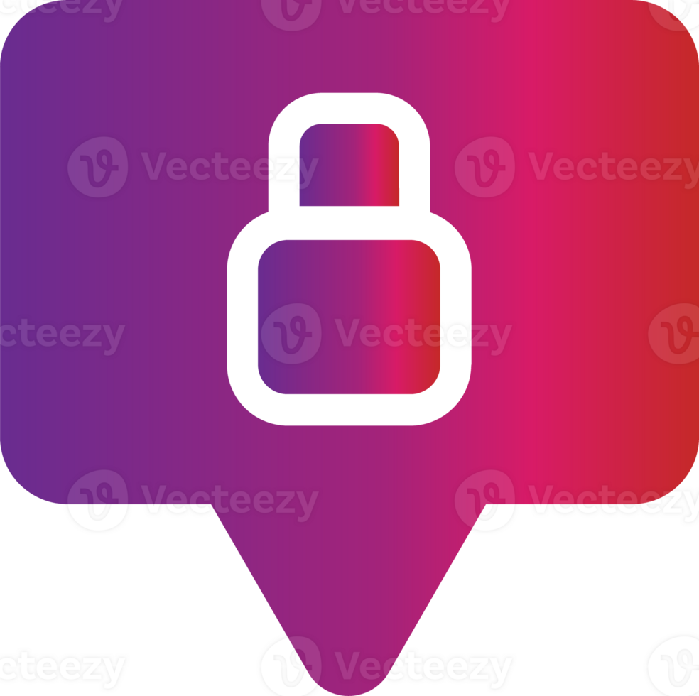 gradient style talk icon png