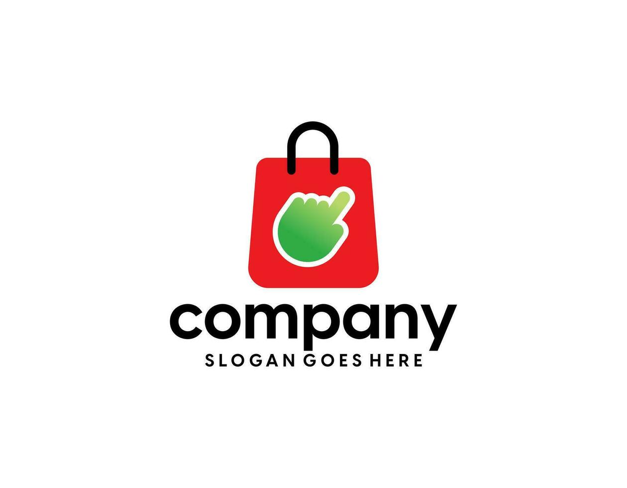 Online Shop Logo designs Template, Vector illustration