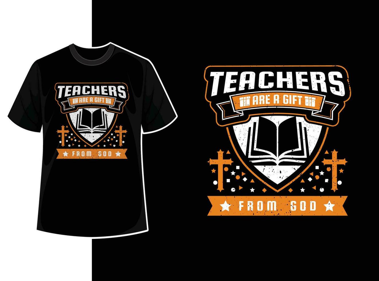 Vintage typography teacher t shirt design template with teacher day motivation quote and vector