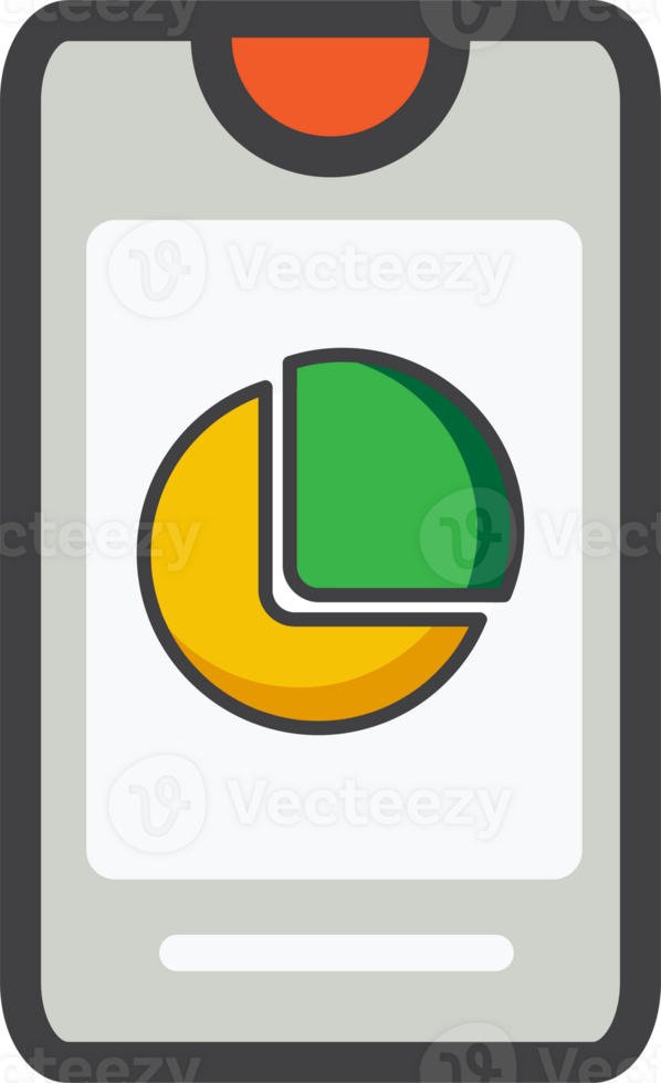 flat style smartphone icon png