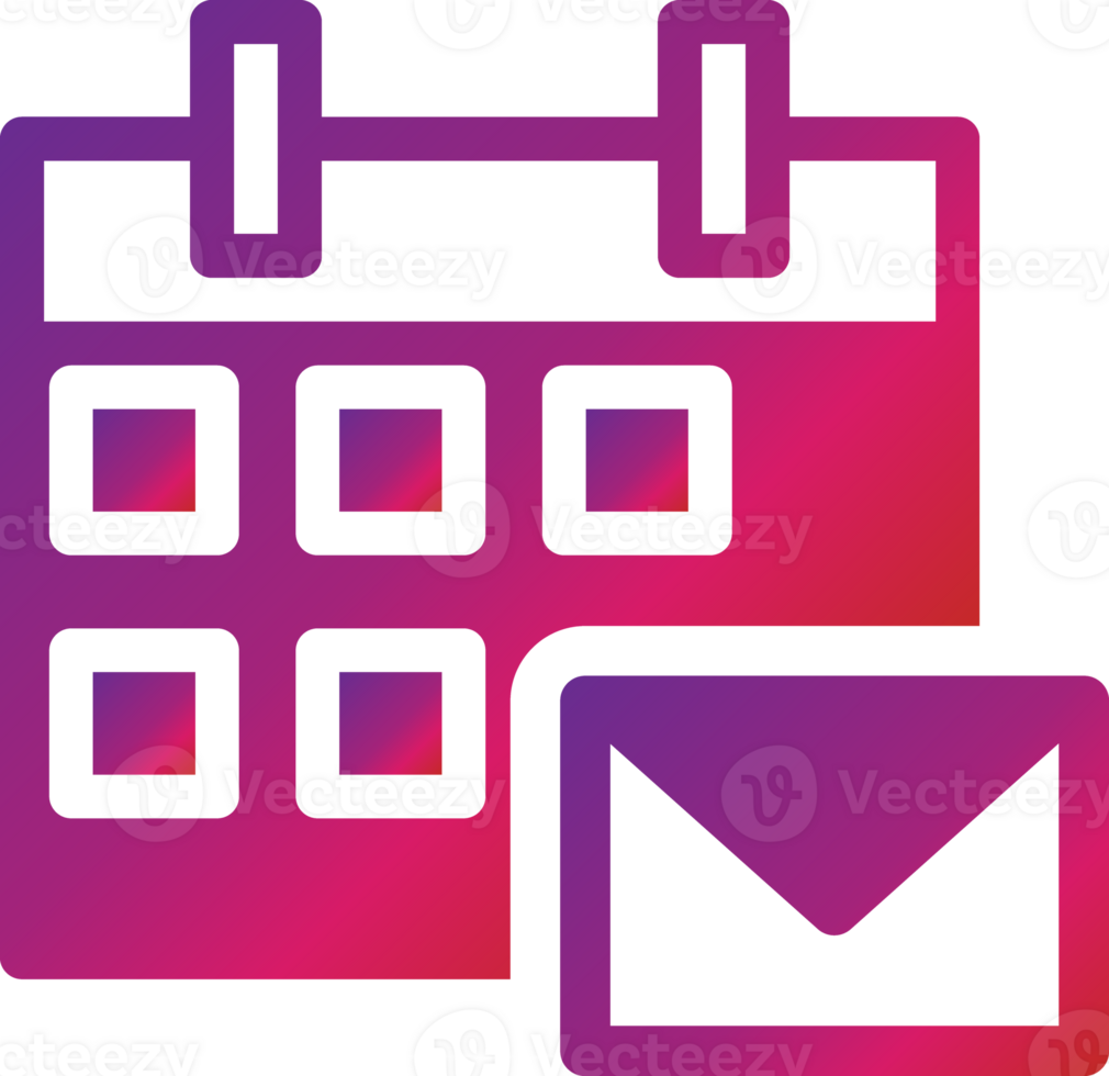 calendar icon gradient style png