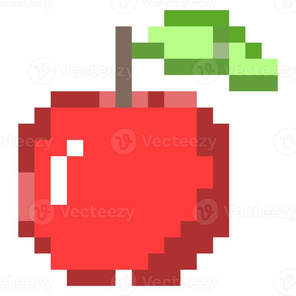 Apple Pixel Art png