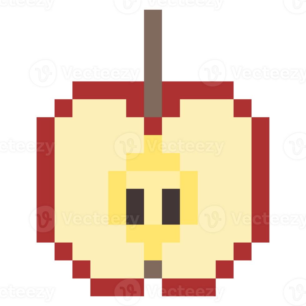 Apple Pixel Art png