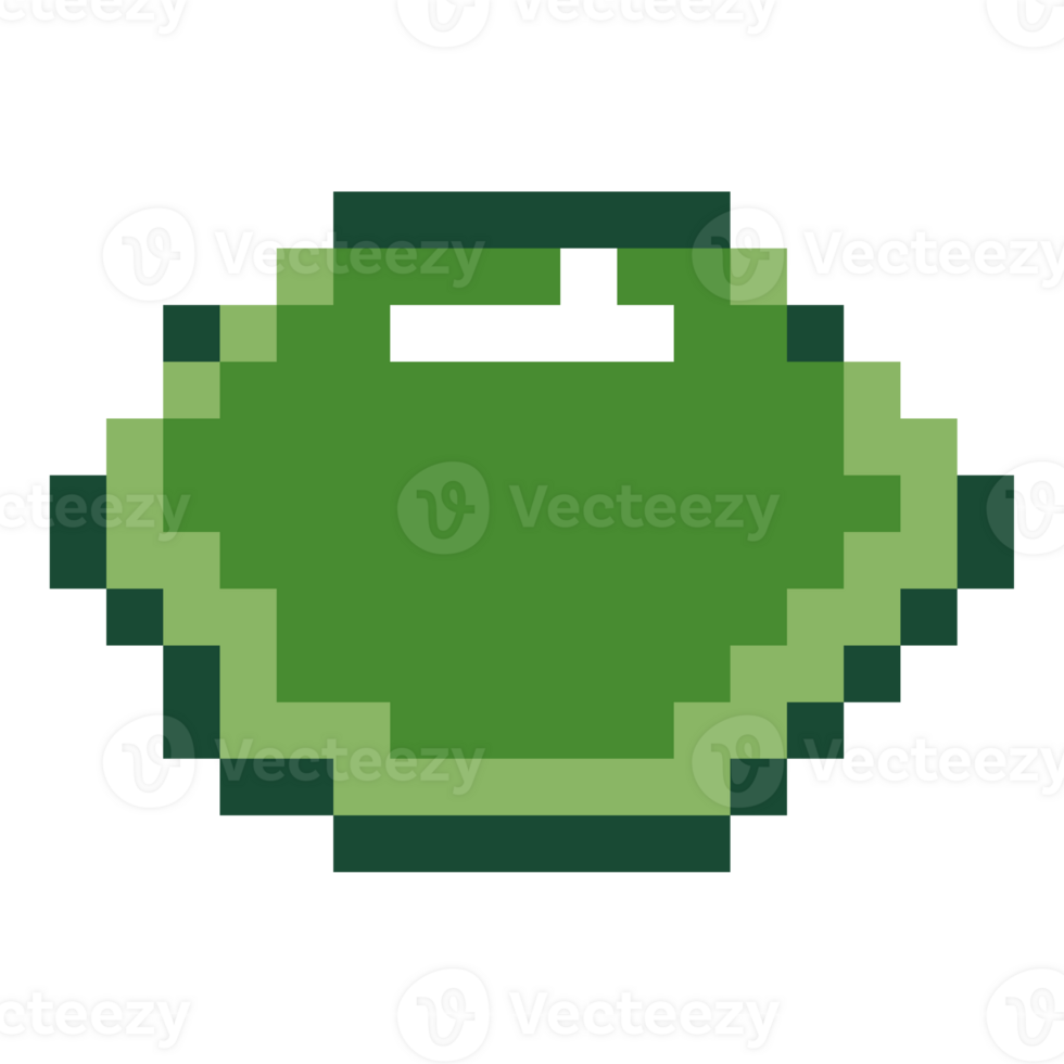 Lime Pixel Art png