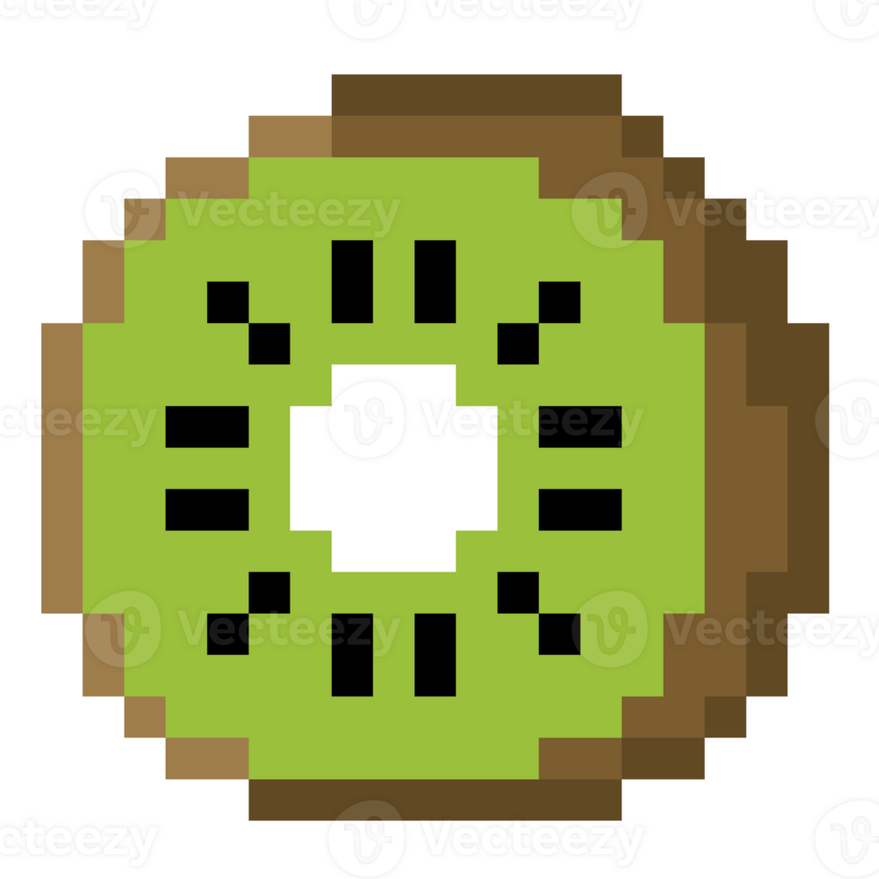 Kiwi Pixel Art png
