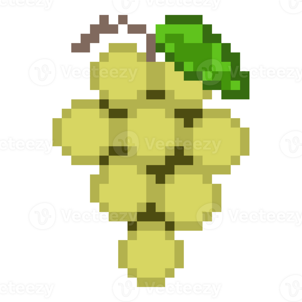 Grapes Pixel Art png