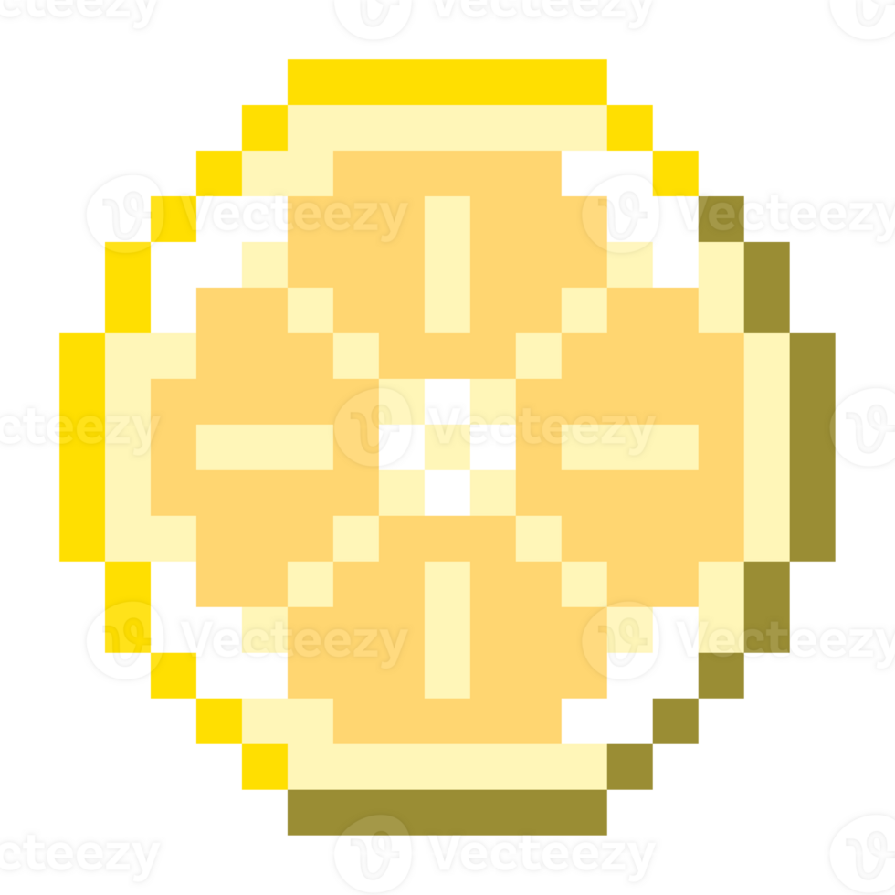 Lime Pixel Art png