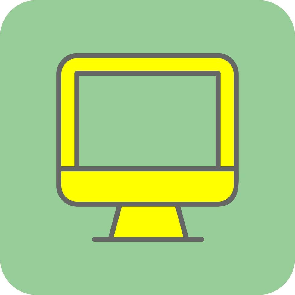 Monitor  Vector Icon Design