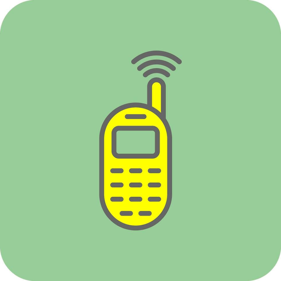 Walkie Talkie  Vector Icon Design