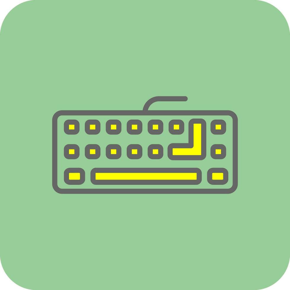Keyboard  Vector Icon Design