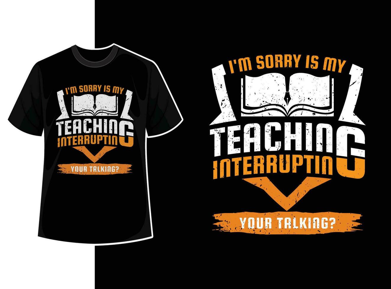 Vintage typography teacher t shirt design template with teacher day motivation quote and vector