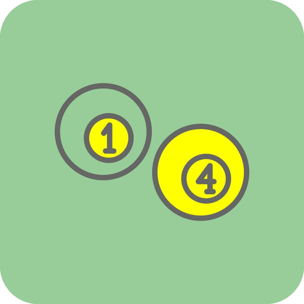 Billiard  Vector Icon Design