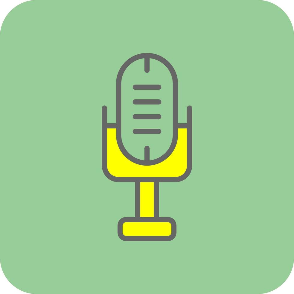 Microphone  Vector Icon Design