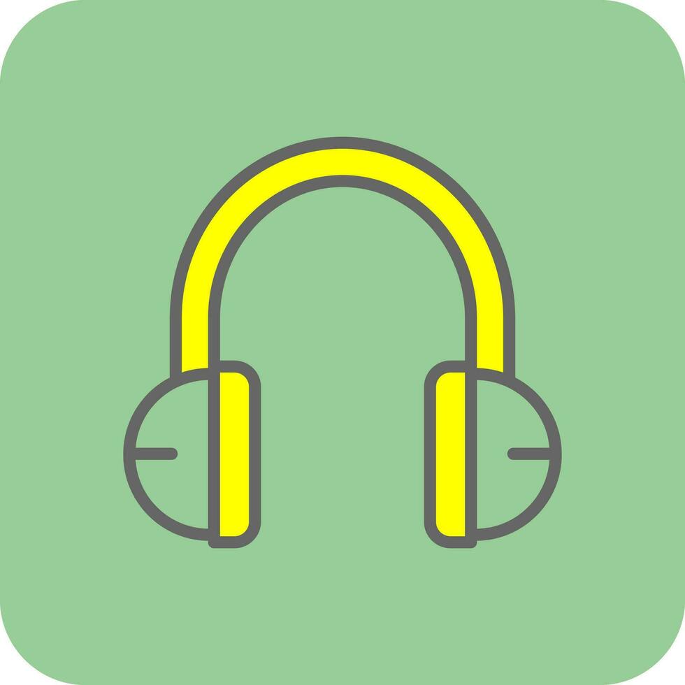 Headphones  Vector Icon Design