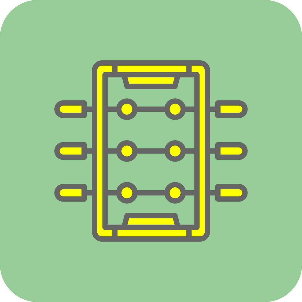 Foosball  Vector Icon Design