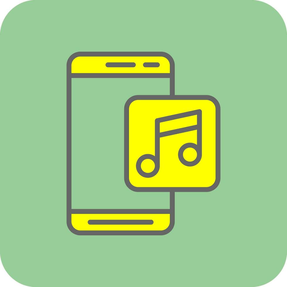 Music App  Vector Icon Design